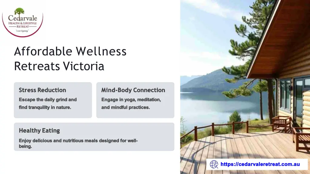 affordable wellness retreats victoria