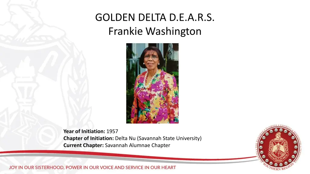 golden delta d e a r s frankie washington