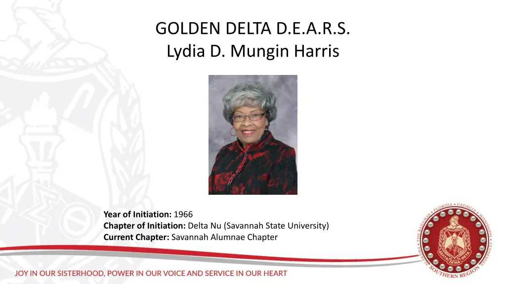 golden delta d e a r s lydia d mungin harris