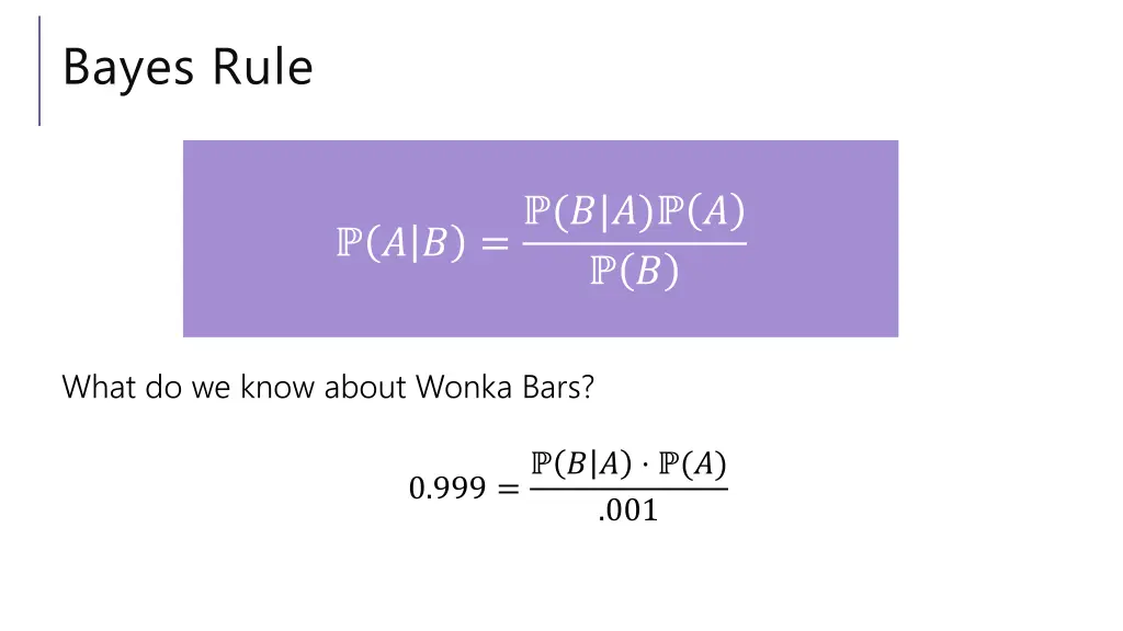 bayes rule 1