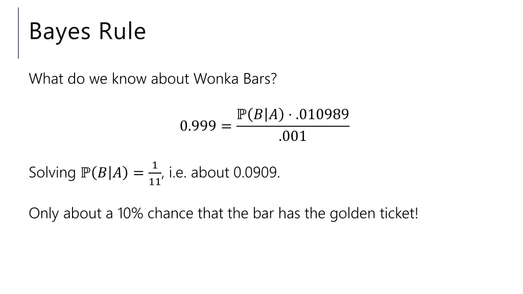 bayes rule 2