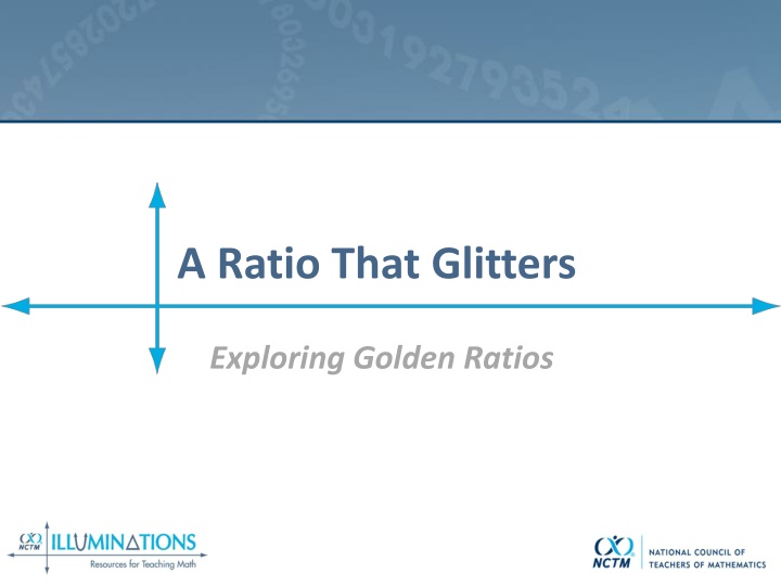 a ratio that glitters