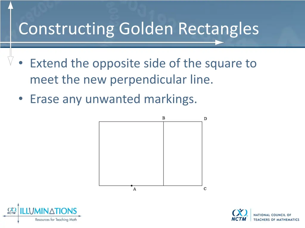 constructing golden rectangles 5
