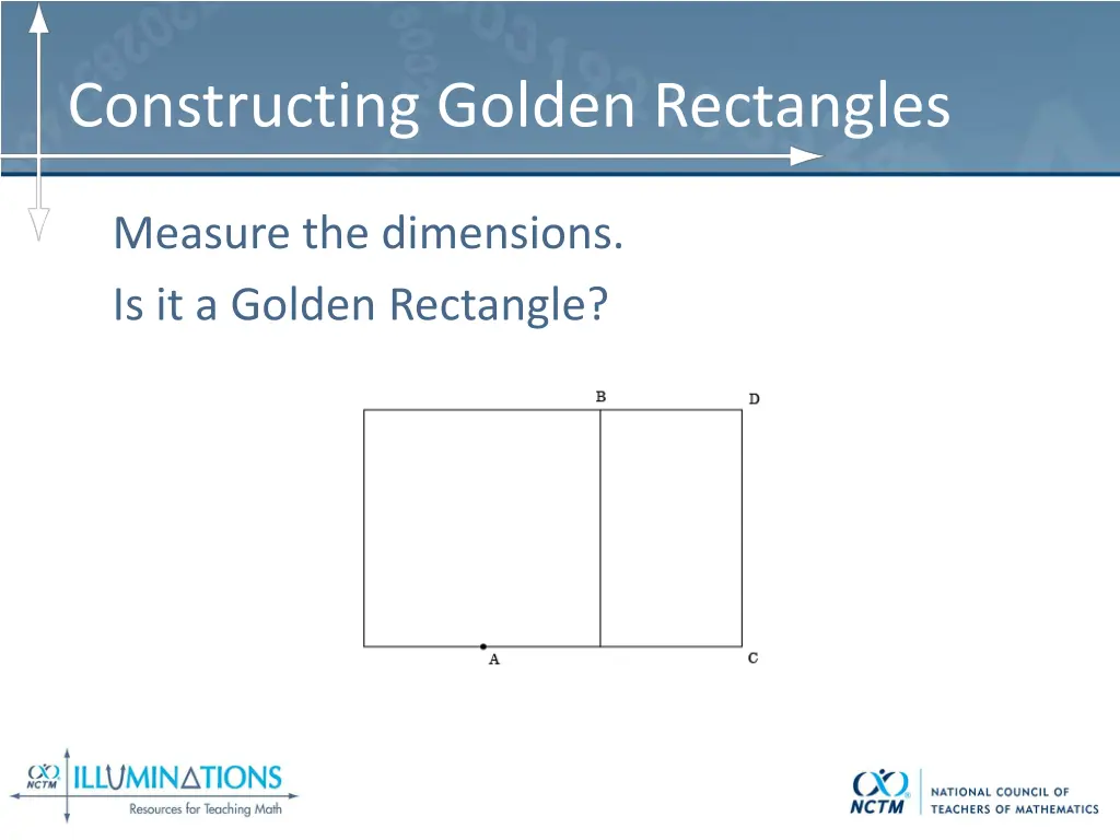 constructing golden rectangles 6