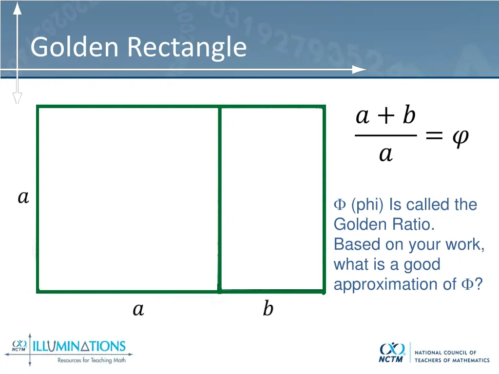 golden rectangle