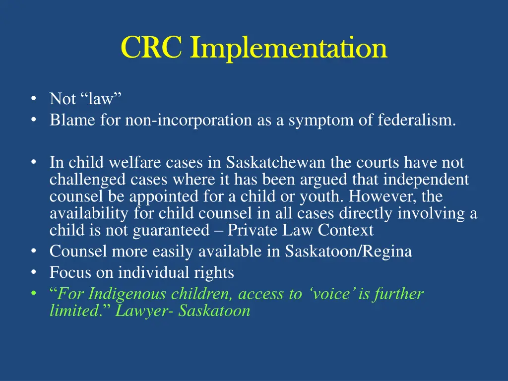 crc implementation