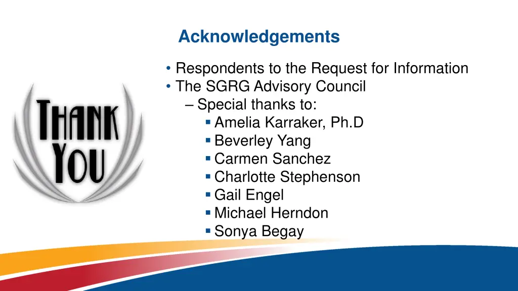 acknowledgements