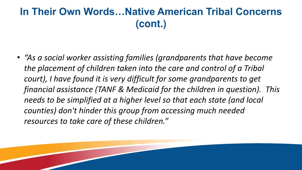 in their own words native american tribal