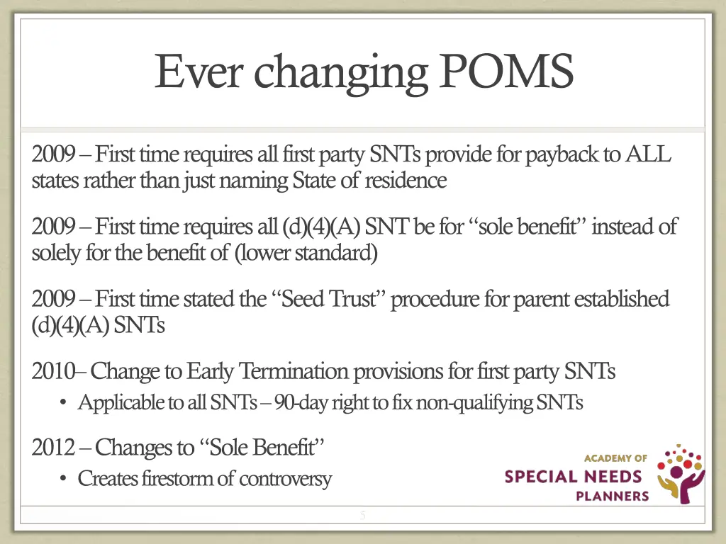 ever changing poms