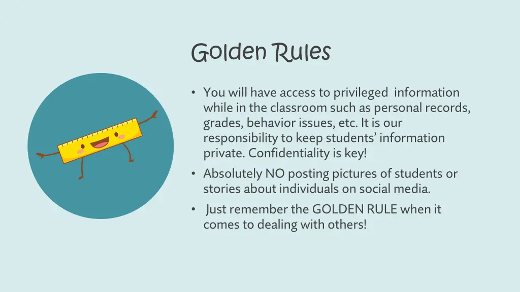 golden rules