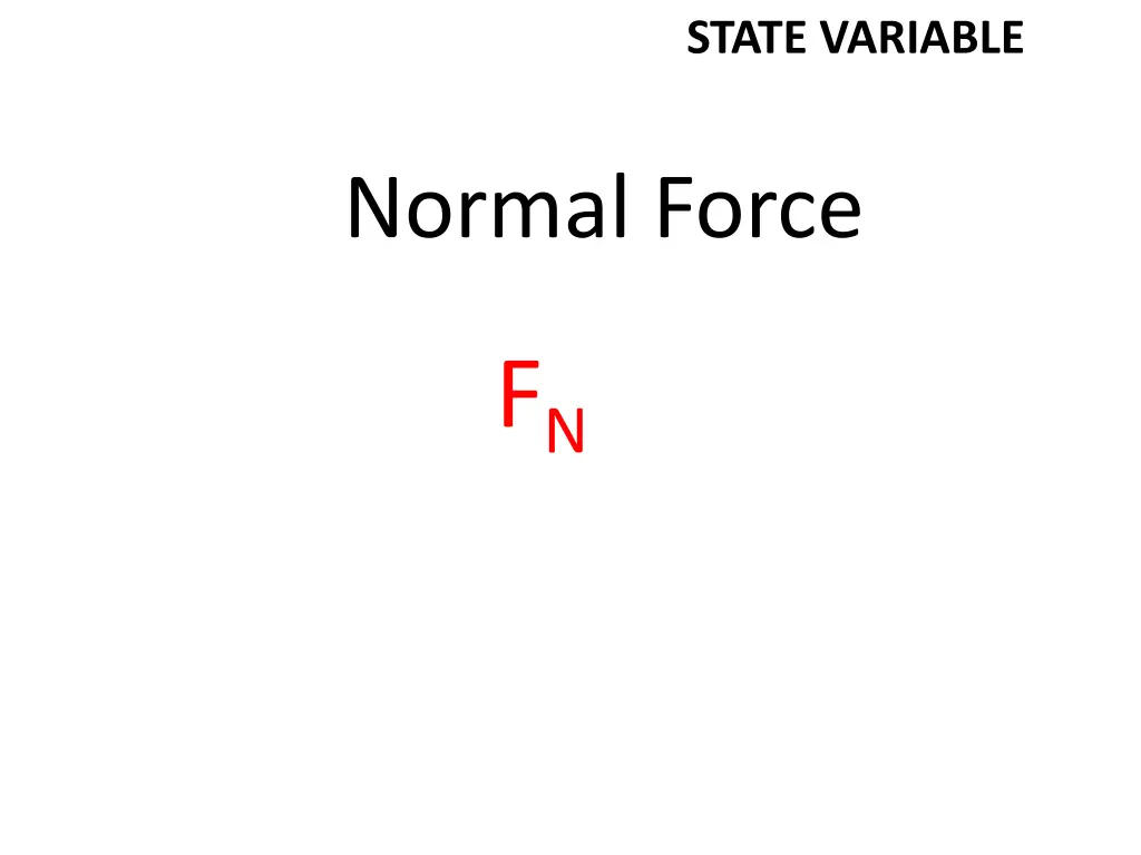 state variable