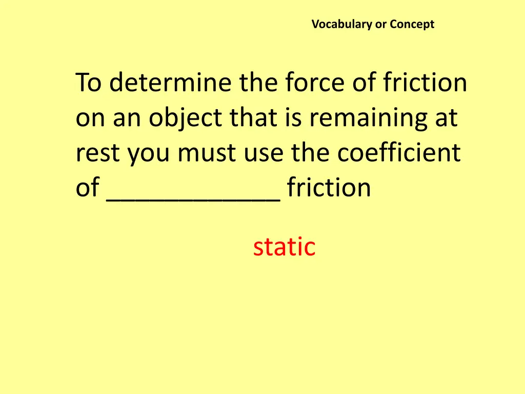 vocabulary or concept 12