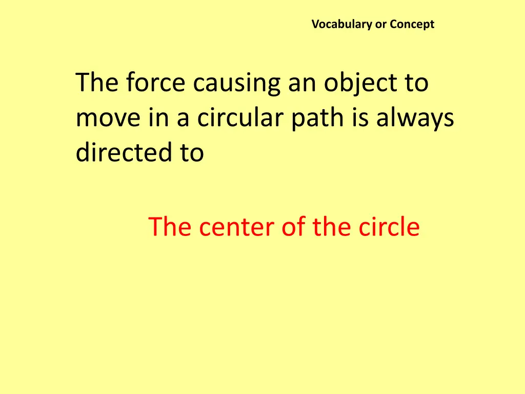 vocabulary or concept 8