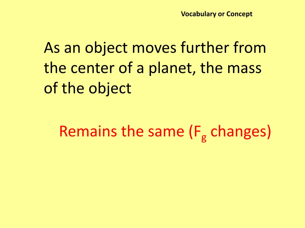 vocabulary or concept 9