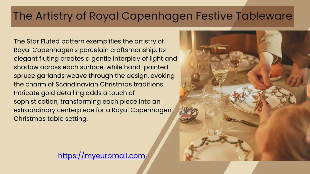 the artistry of royal copenhagen festive tableware