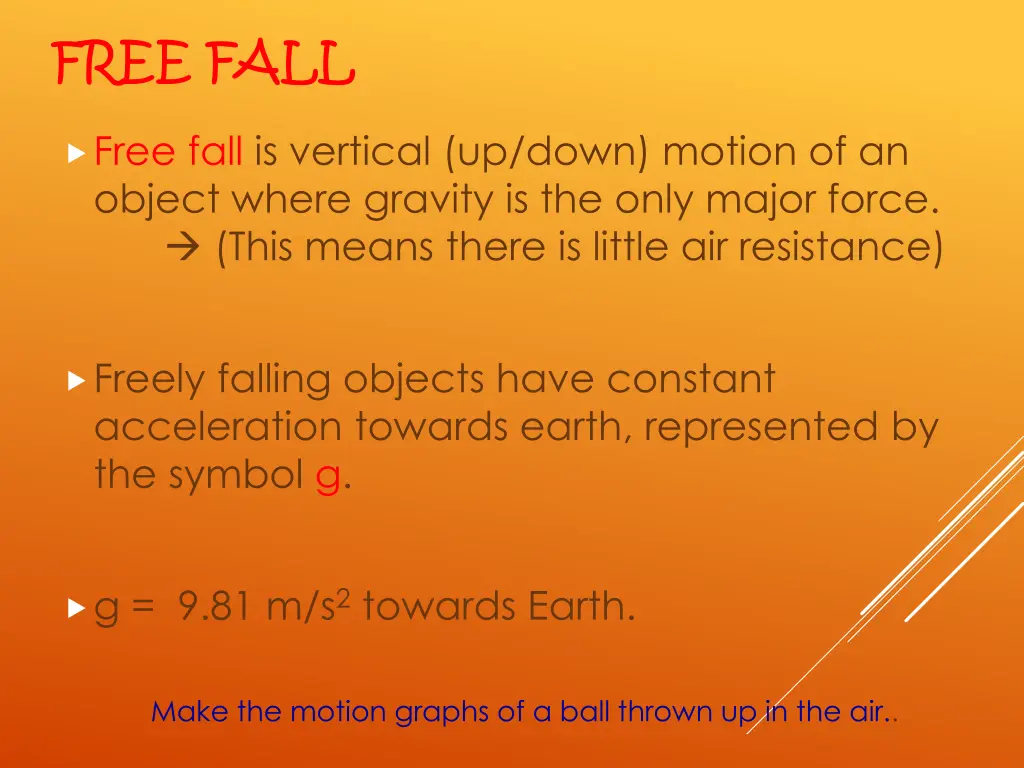 free fall 1