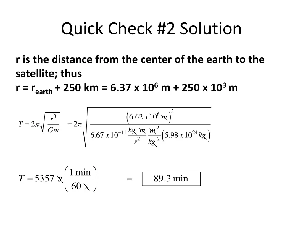 quick check 2 solution