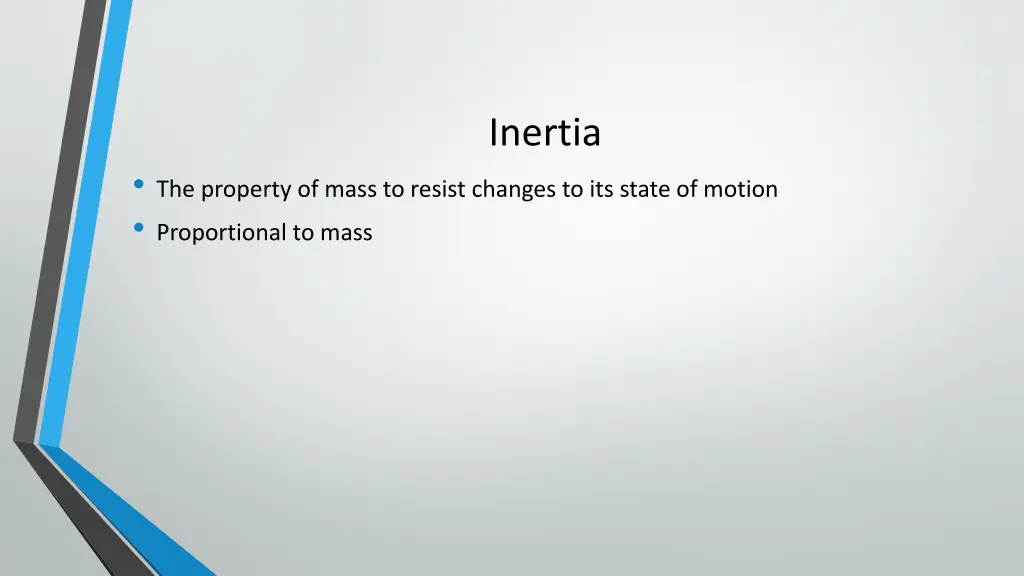 inertia