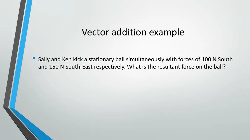 vector addition example