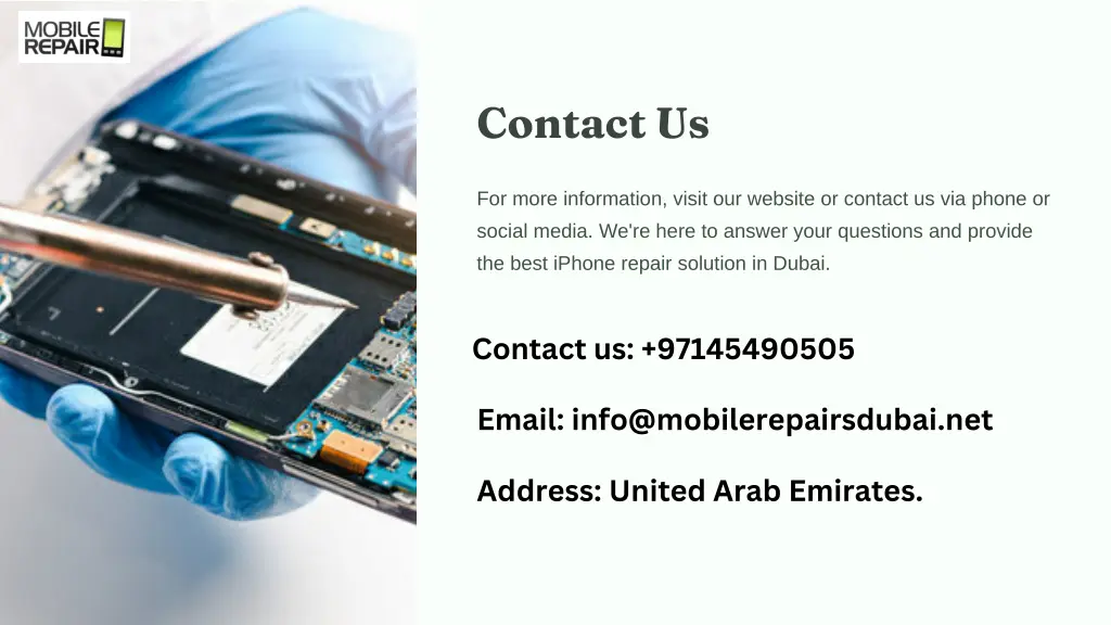 contact us