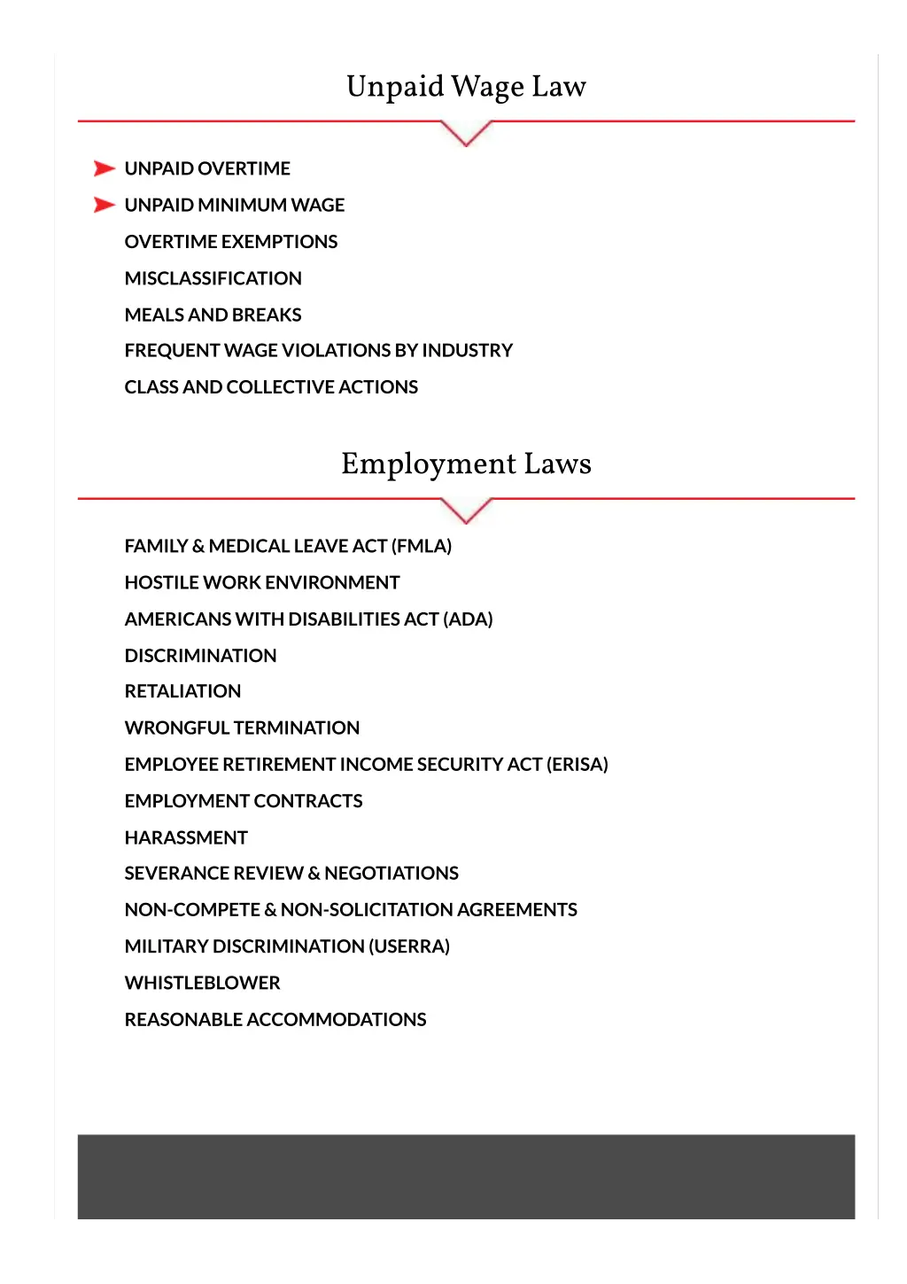 unpaid wage law