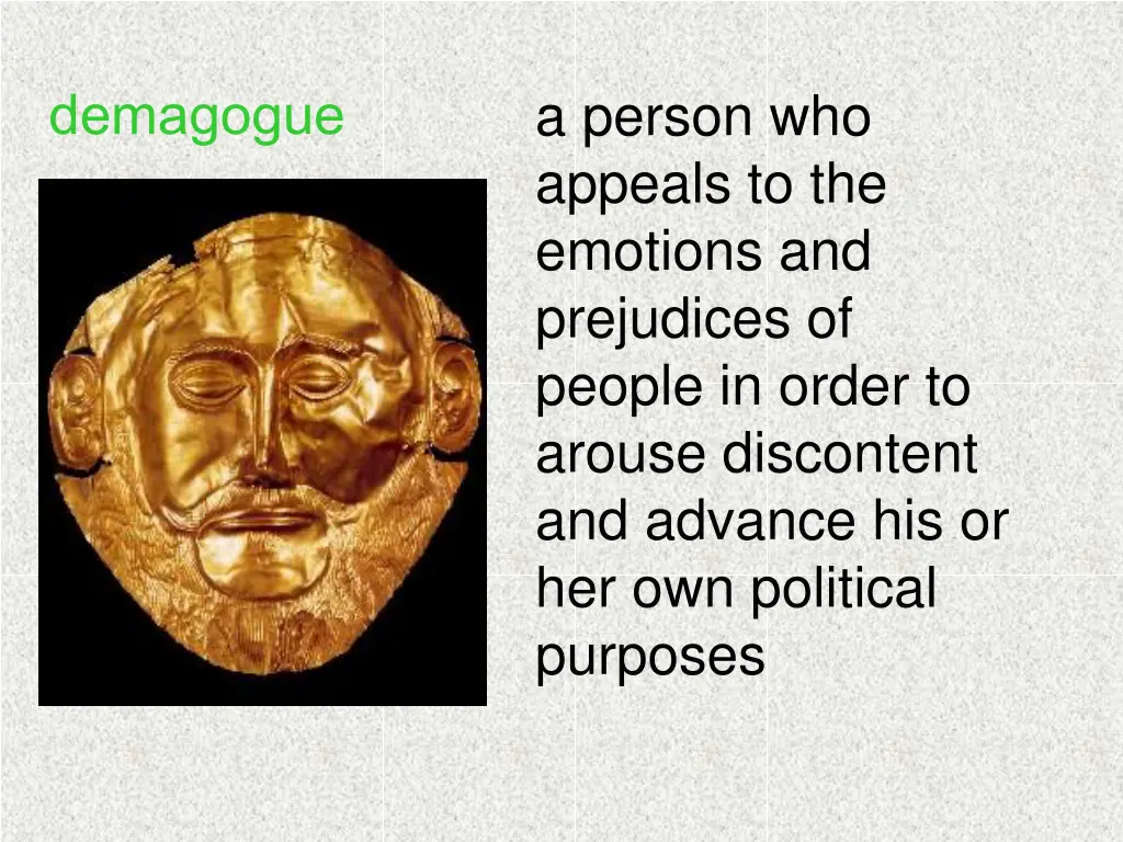 demagogue