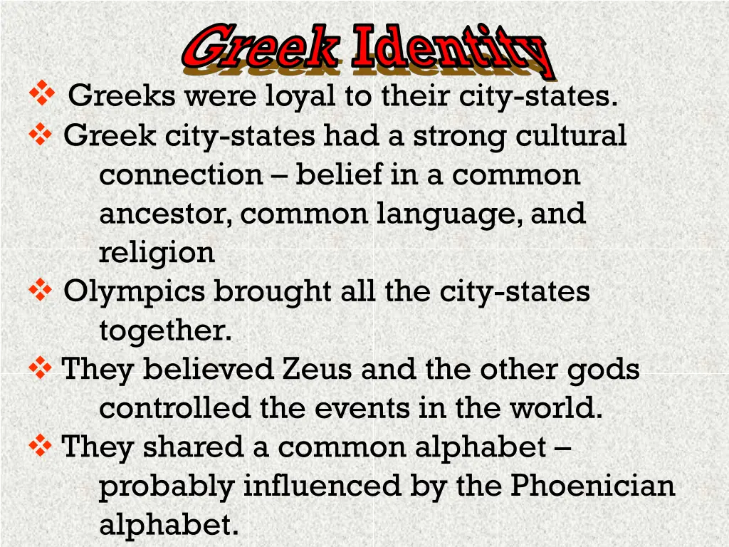 greek identity