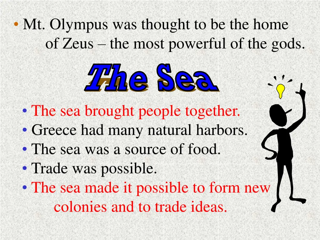 mt olympus was thought to be the home of zeus