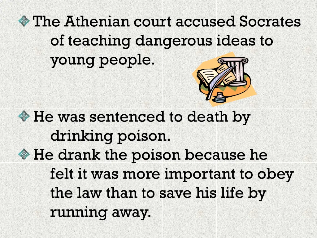 the athenian court accused socrates of teaching