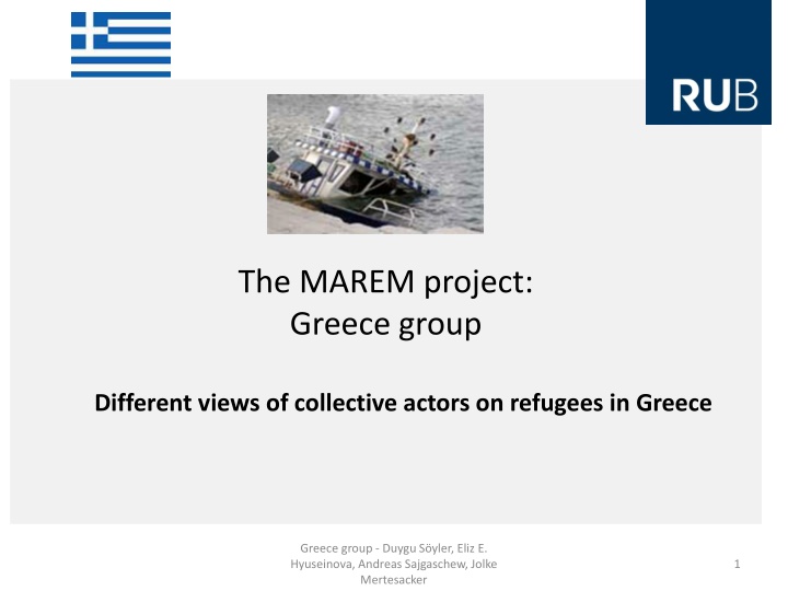 the marem project greece group