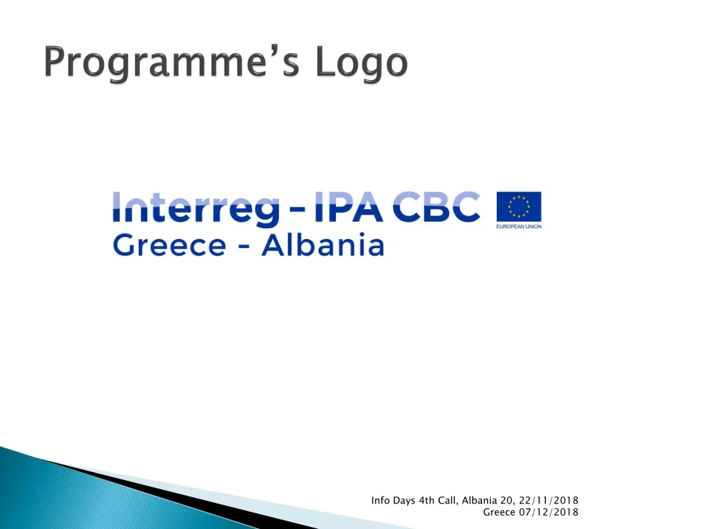 info days 4th call albania 20 22 11 2018