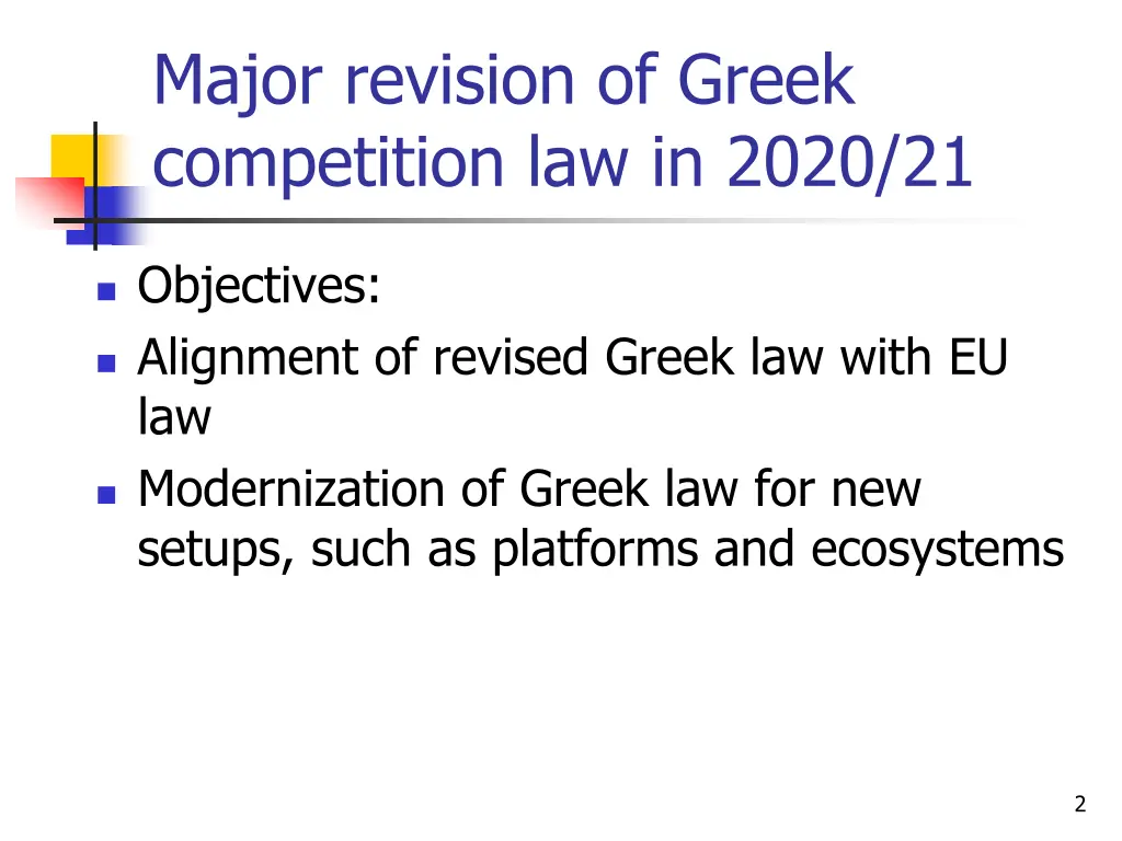 major revision of greek competition law in 2020 21