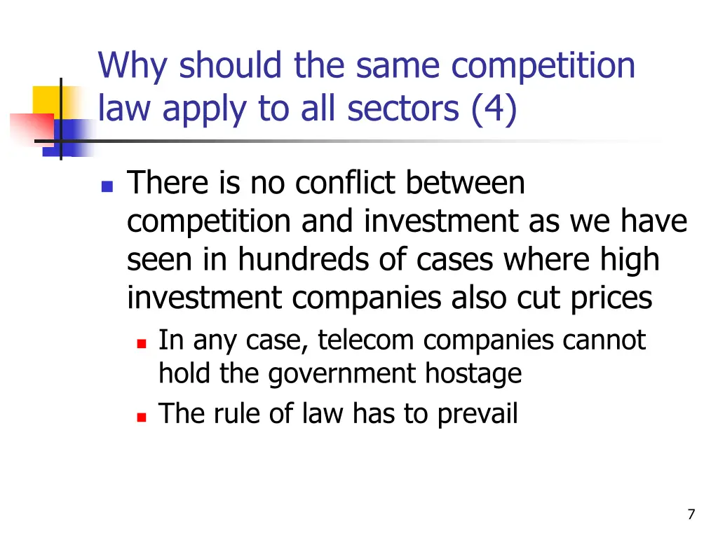 why should the same competition law apply 3