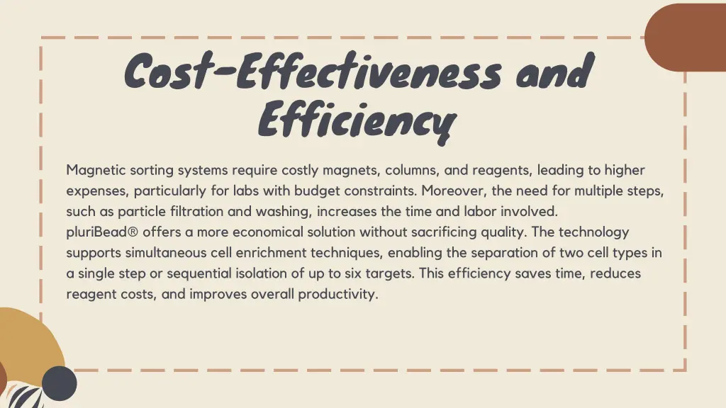 cost effectiveness and efficiency