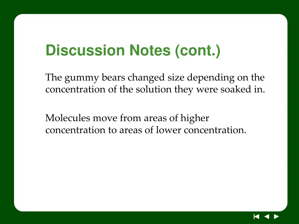 discussion notes cont 3