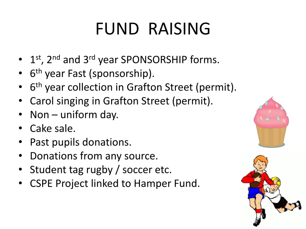 fund raising