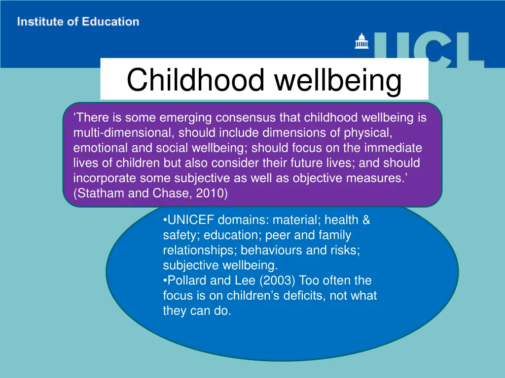 childhood wellbeing