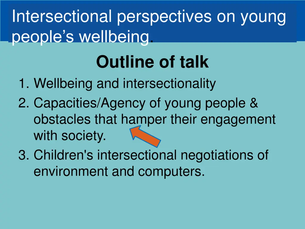 intersectional perspectives on young people 1