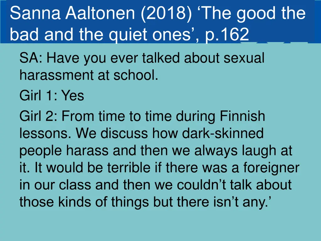 sanna aaltonen 2018 the good