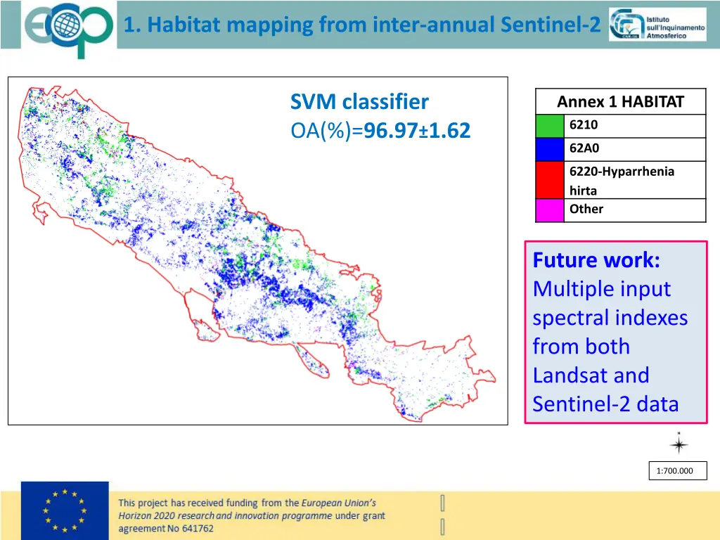 1 habitat mapping from inter annual sentinel 2