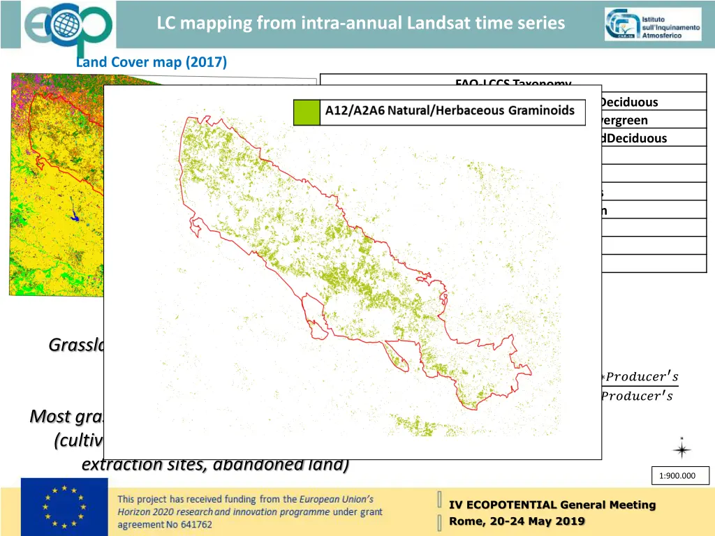 lc mapping from intra annual landsat time series