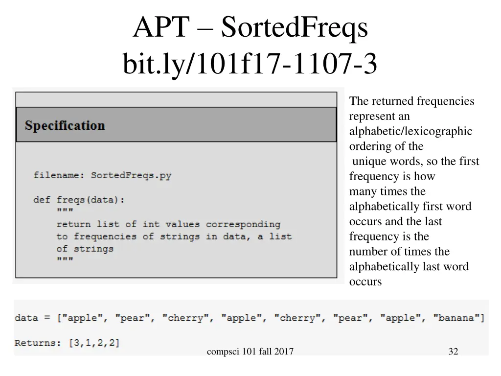 apt sortedfreqs bit ly 101f17 1107 3