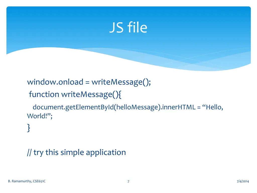 js file