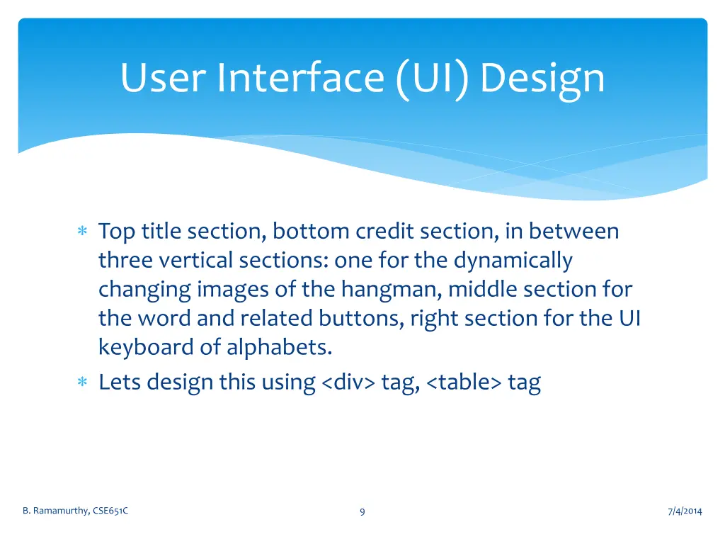 user interface ui design