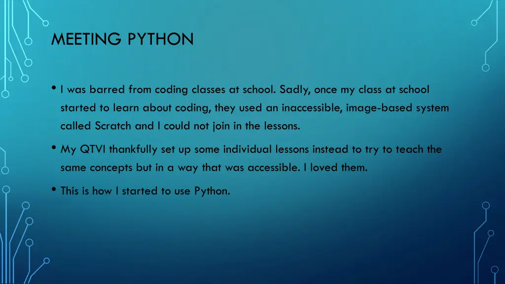 meeting python