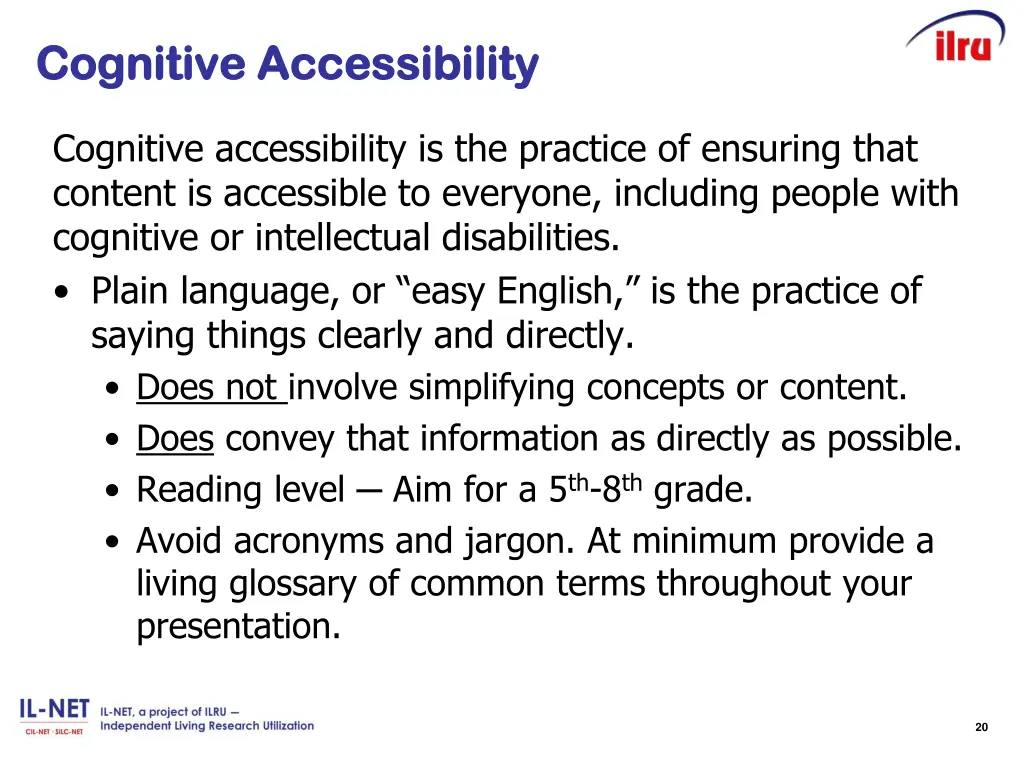 cognitive accessibility cognitive accessibility