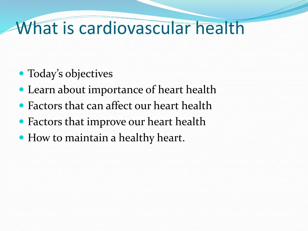 what is cardiovascular health