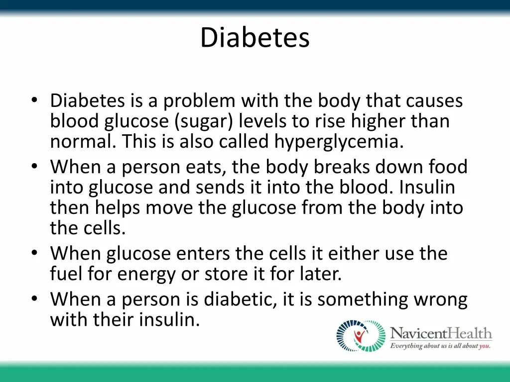 diabetes