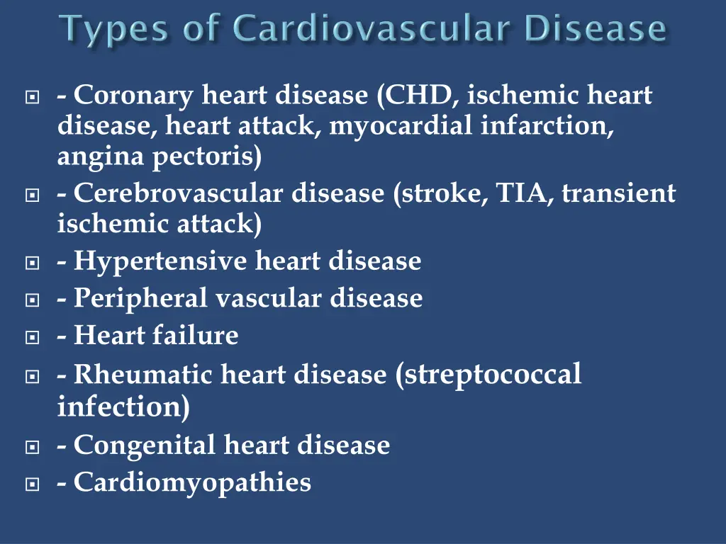 coronary heart disease chd ischemic heart disease