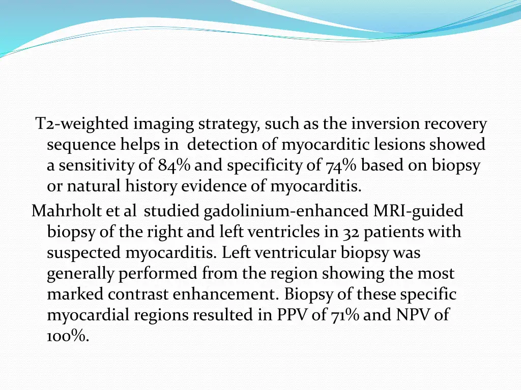 t2 weighted imaging strategy such